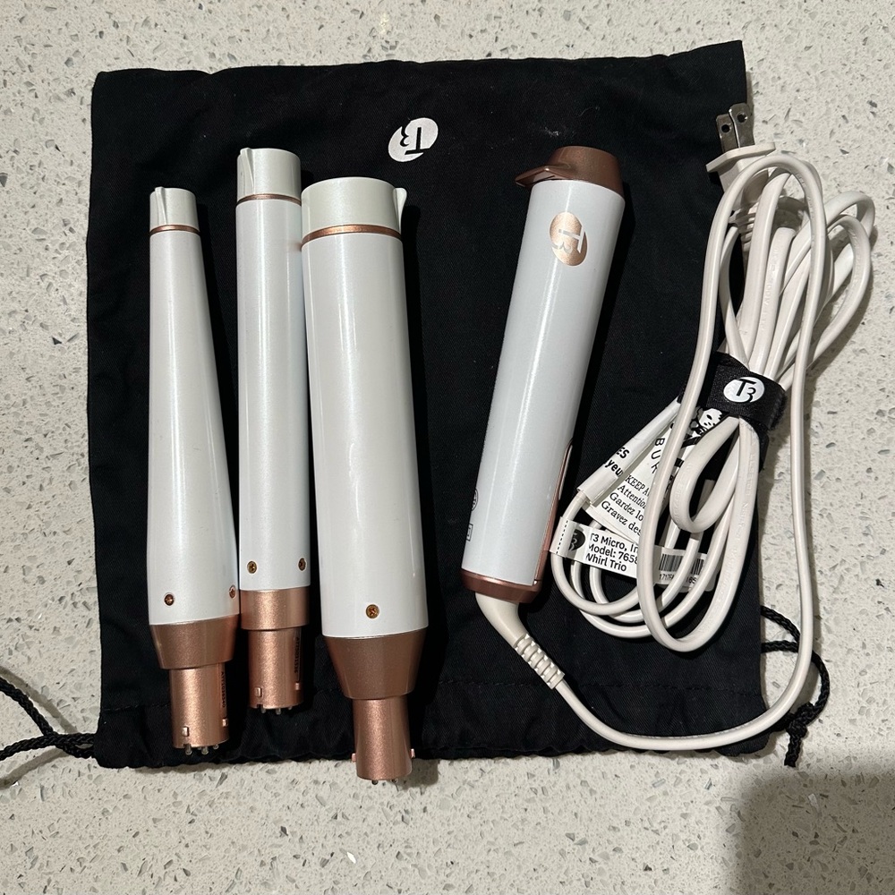 T3 Whirl Trio Interchangeable Styling Iron Set